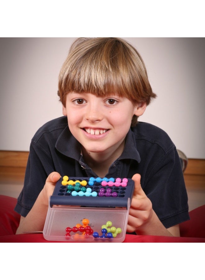 SmartGames IQ Fit, Fun IQ Brain Teaser Puzzle, Cognitive Development STEM Toy with 120+ Challenges, Travel Friendly Handheld Educational Matching Puzzle Game, Suitable for Children Above 6+ - Image 2